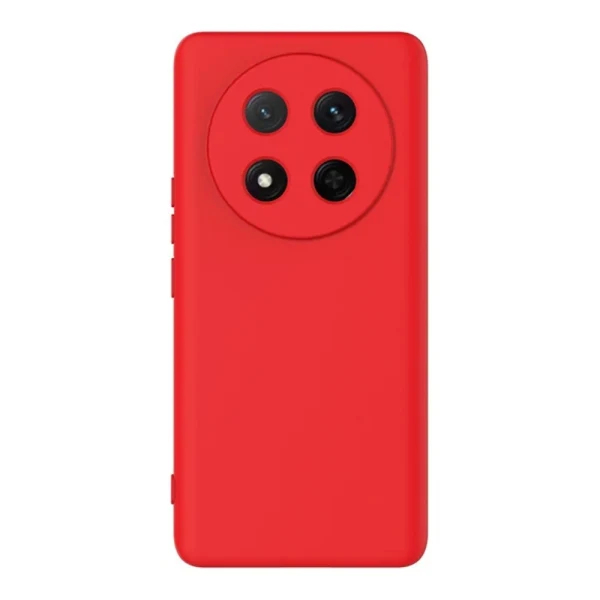 Силиконов кейс bSmart Silicone Soft Cover, За Honor Magic7 Pro, Червен