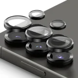 Миниатюра: Протектор задна камера метални рингове MBX за Samsung Galaxy S25 Ultra, Черен