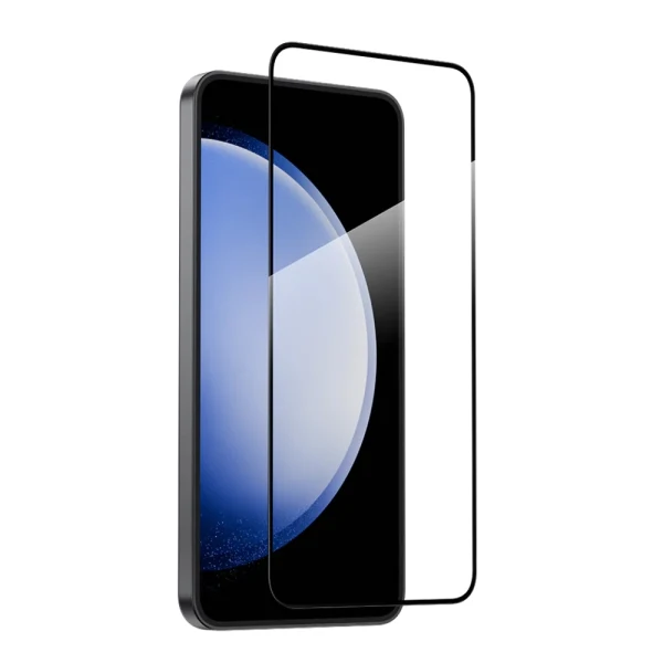 Стъклен протектор OG Premium с цяло лепило, За Samsung Galaxy S25 Plus, Черен