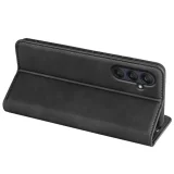Миниатюра: Калъф тефтер флип bSmart Magnetic Book страничен, За Samsung Galaxy A26, Черен