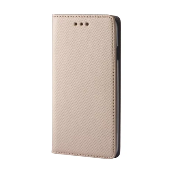 Калъф тефтер флип bSmart Magnet Book страничен, За Samsung Galaxy S25 Plus, Златист