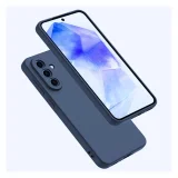 Миниатюра: Силиконов кейс iPaky матиран, За Samsung Galaxy A36, Тъмносин