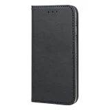 Миниатюра: Калъф тефтер флип bSmart Magnetic Book страничен, За Samsung Galaxy S25, Черен