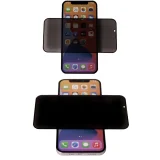 Миниатюра: Стъклен протектор MBX 5D Full Privacy с цяло лепило, За Xiaomi 14T / Xiaomi 14T Pro, Черен