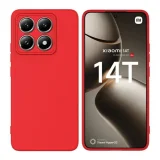 Миниатюра: Силиконов кейс bSmart Silicone Soft Cover, За Xiaomi 14T, Червен