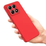Миниатюра: Силиконов кейс bSmart Silicone Soft Cover, За Xiaomi 14T, Червен