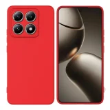 Миниатюра: Силиконов кейс bSmart Silicone Soft Cover, За Xiaomi 14T Pro, Червен