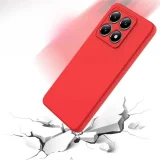Миниатюра: Силиконов кейс bSmart Silicone Soft Cover, За Xiaomi 14T Pro, Червен