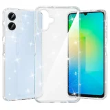 Миниатюра: Силиконов кейс Shine 2 mm брокатен, За Samsung Galaxy A06, Прозрачен