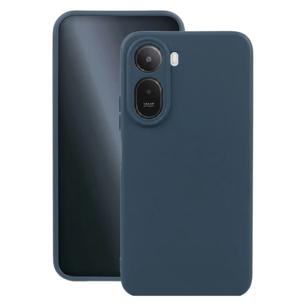Силиконов кейс iPaky матиран, За Xiaomi Redmi A7 Pro, Тъмносин