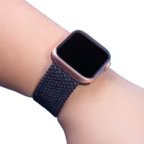 Миниатюра: Каишка bSmart Elastic band M за часовник Apple iWatch 42/44/45/46/49mm дължина 155mm, Черна