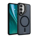 Миниатюра: Кейс Etteri Morning Fog с Magsafe и стойка, За Samsung Galaxy S26 Ultra, Черен