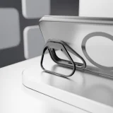 Миниатюра: Кейс Etteri Morning Fog с Magsafe и стойка, За Samsung Galaxy S26, Черен
