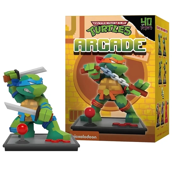 Фигурка изненада Mighty Jaxx - Arcade Teenage Mutant Ninja Turtles, Blind Box