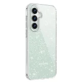 Миниатюра: Силиконов кейс Shine 2 mm брокатен, За Samsung Galaxy S24 FE, Прозрачен