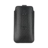 Миниатюра: Калъф универсален джоб bSmart Pocket Carbon размер XL, до 6.7", Черен