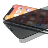 Миниатюра: Стъклен протектор MBX 5D Full Privacy с цяло лепило, За Samsung Galaxy A16 / A17, Черен