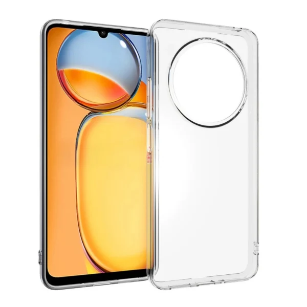 Силиконов кейс MBX, За Xiaomi Redmi 14C, Прозрачен
