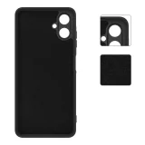 Миниатюра: Силиконов кейс bSmart Silicone Soft Cover, За Samsung Galaxy A06, Черен