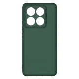 Миниатюра: Силиконов кейс iPaky матиран, За Xiaomi 14T Pro, Тъмнозелен