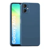 Миниатюра: Силиконов кейс iPaky матиран, За Samsung Galaxy A06, Тъмносин