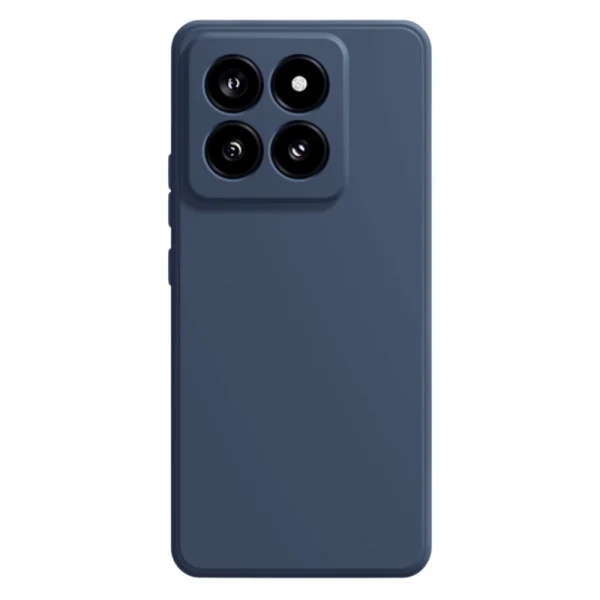 Силиконов кейс iPaky матиран, За Xiaomi 14T Pro, Тъмносин