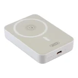 Миниатюра: Външна батерия Power Bank 10000 mAh XO PR231 20W 3А, магнитна с MagSafe, Бяла