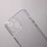 Миниатюра: Силиконов кейс Shine 2 mm брокатен, За Xiaomi Redmi A3, Прозрачен