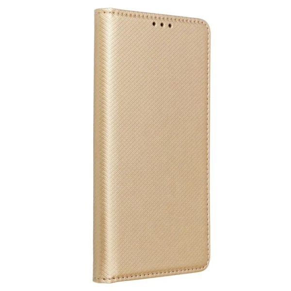Калъф тефтер флип bSmart Magnet Book страничен, За Samsung Galaxy S24 FE, Златист