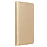 Миниатюра: Калъф тефтер флип bSmart Magnet Book страничен, За Samsung Galaxy S24 FE, Златист