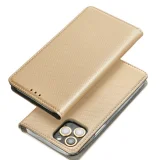 Миниатюра: Калъф тефтер флип bSmart Magnet Book страничен, За Samsung Galaxy S24 FE, Златист