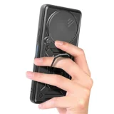 Миниатюра: Силиконов твърд кейс bSmart Defender Slide, За Xiaomi Redmi A3, Черен