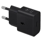 Миниатюра: Оригинално Зарядно устройство адаптер Samsung 25W USB-C, EP-T2510NBEGEU, 3A, 220V Super Fast Charging в кутия, Черен