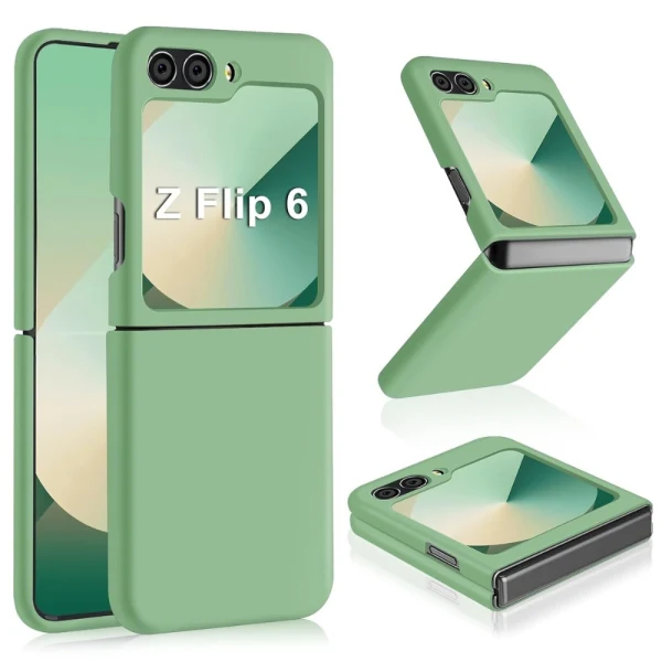 Силиконов кейс bSmart Silicone Cover, За Samsung Galaxy Z Flip6, Ментов