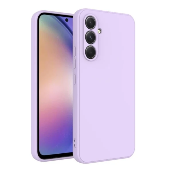 Силиконов кейс iPaky матиран, За Samsung Galaxy S24 Ultra (S928B), Лилав
