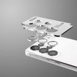 Миниатюра: Etteri протектор метални рингове за задна камера за Samsung Galaxy S26 Ultra, сребрист