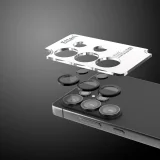Миниатюра: Etteri протектор метални рингове за задна камера за Samsung Galaxy S26 Ultra, черен