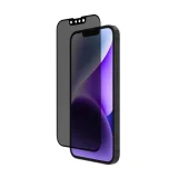 Миниатюра: Стъклен протектор OG Premium Privacy с цяло лепило, За iPhone 14 (6.1), Черен