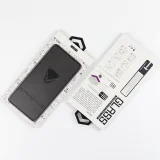 Миниатюра: Стъклен протектор OG Premium Privacy с цяло лепило, За iPhone 14 (6.1), Черен