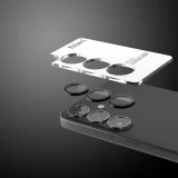Миниатюра: Etteri протектор метални рингове за задна камера за Samsung Galaxy S26, черен