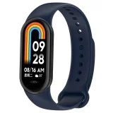 Миниатюра: Силиконова каишка bSmart за смарт гривна Xiaomi Mi Band 8/9/10/11, Тъмносин