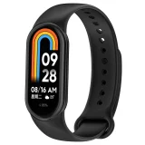 Миниатюра: Силиконова каишка bSmart за смарт гривна Xiaomi Mi Band 8/9/10/11, Черен