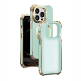 Миниатюра: Силиконов кейс bSmart Circle Glam Magsafe, За iPhone 15 Pro (6.1), Ментов