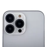 Миниатюра: Протектор задна камера метални рингове с брокат MBX за iPhone 15, 15 Plus, Черен