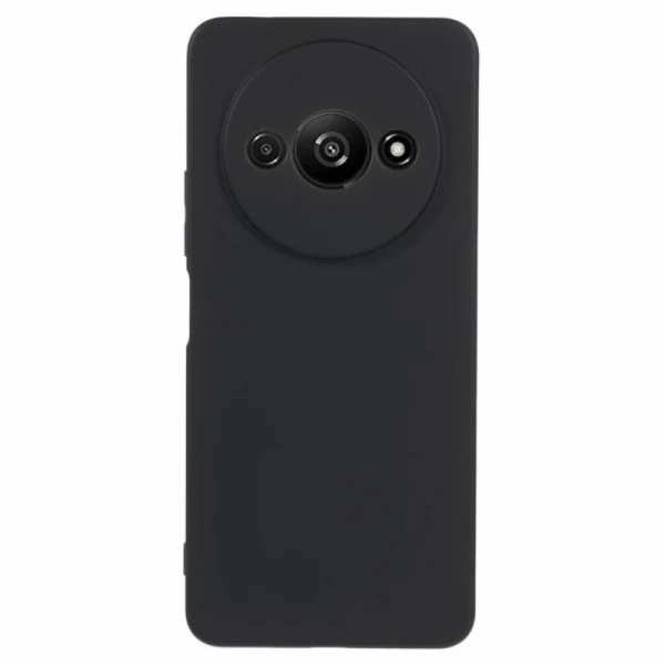 Силиконов кейс iPaky матиран, За Xiaomi Redmi A3, Черен