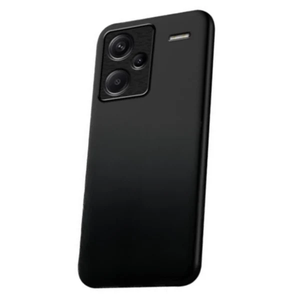 Силиконов кейс iPaky матиран, За Xiaomi Redmi Note 13 Pro Plus 5G, Черен