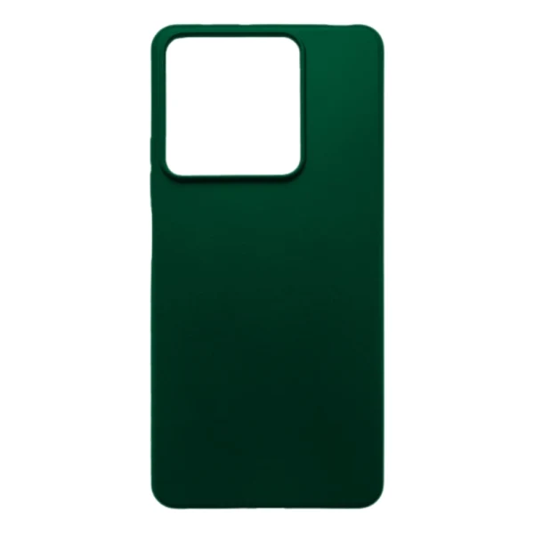 Силиконов кейс iPaky матиран, За Xiaomi Redmi Note 13 5G, Тъмнозелен