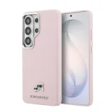 Миниатюра: Оригинален кейс Karl Lagerfeld Saffiano KC Metal Logo MagSafe, За Samsung Galaxy S26 Ultra, Розов