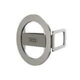 Миниатюра: Стойка за бюро XO C198 за MagSafe, 2в1 силиконов  ринг, сива