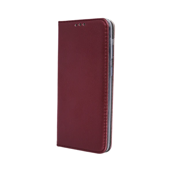 Калъф тефтер флип bSmart Magnetic Book страничен, За Samsung Galaxy S24 Ultra (S928B), Бордо